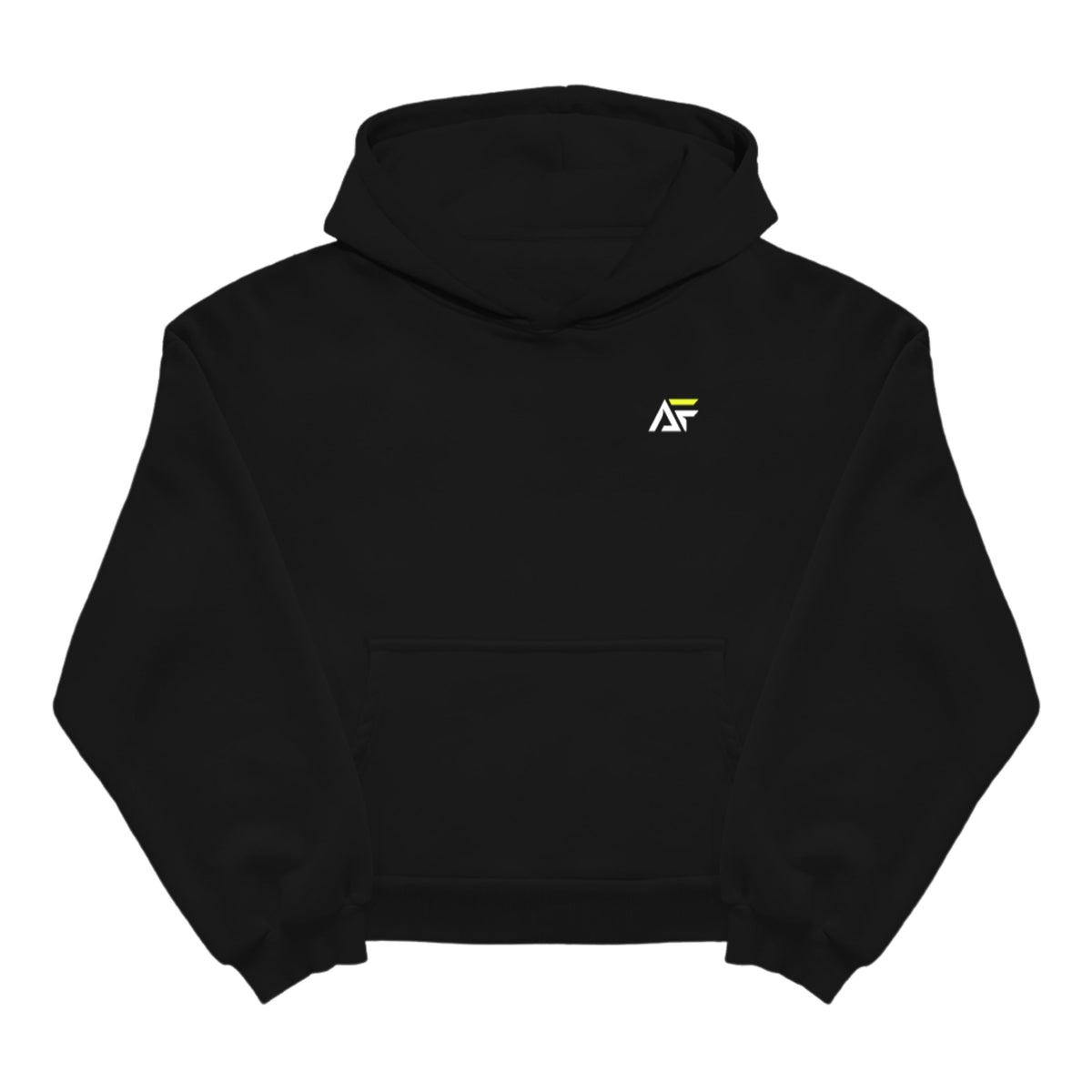 AFCRBN Signature Black Oversized Hoodie