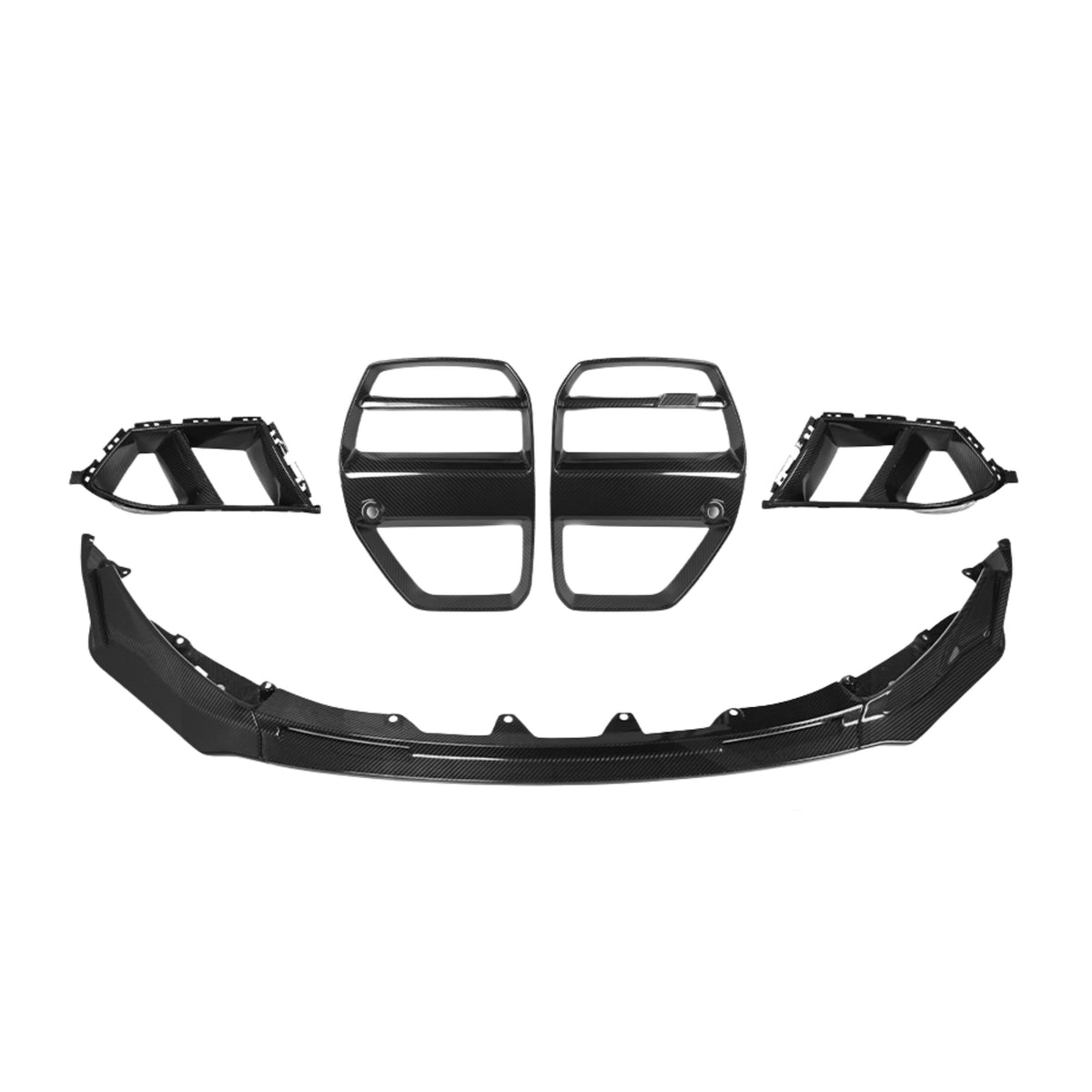 Carbon Fibre Front End V1 Style Bundle Kit with ACC for BMW G80 G81 M3 & G82 G83 M4