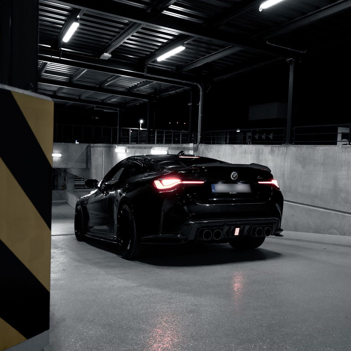 Carbon Fibre LED F1 Style Rear Diffuser for BMW G80 M3 & G82 M4 (2021+)